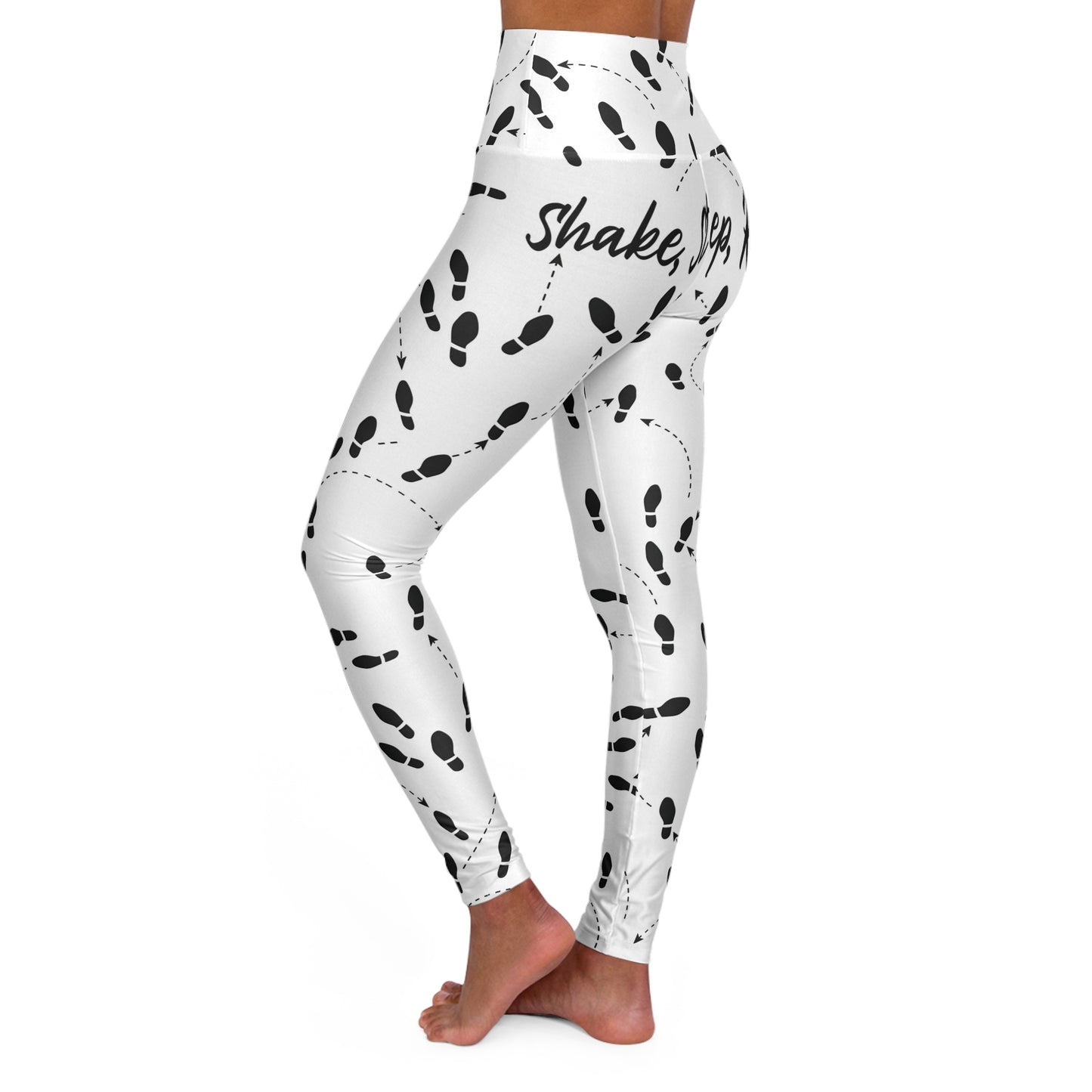 High Waisted Yoga Leggings - Stylish Workout Wear, Perfect for Fitness, Line Dancing, Gift for Yoga Lovers, Ideal for Active Lifestyle