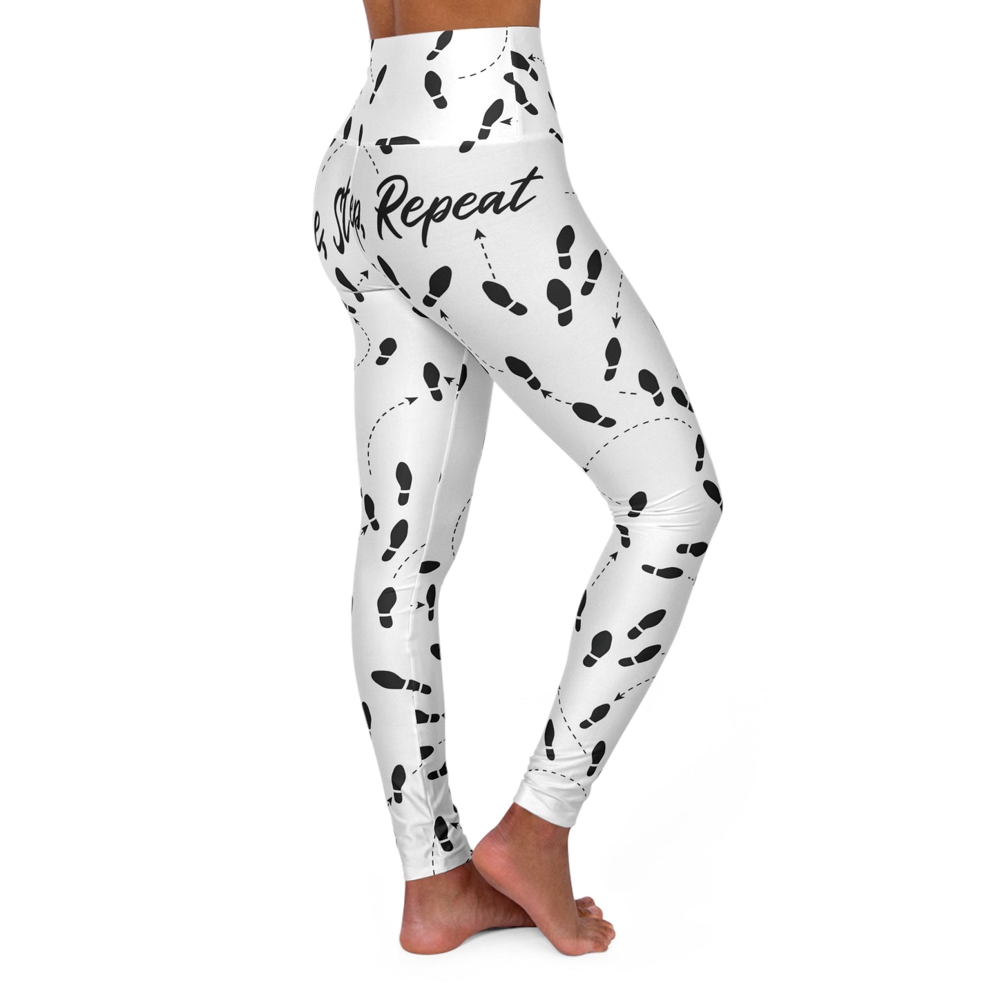 High Waisted Yoga Leggings - Stylish Workout Wear, Perfect for Fitness, Line Dancing, Gift for Yoga Lovers, Ideal for Active Lifestyle