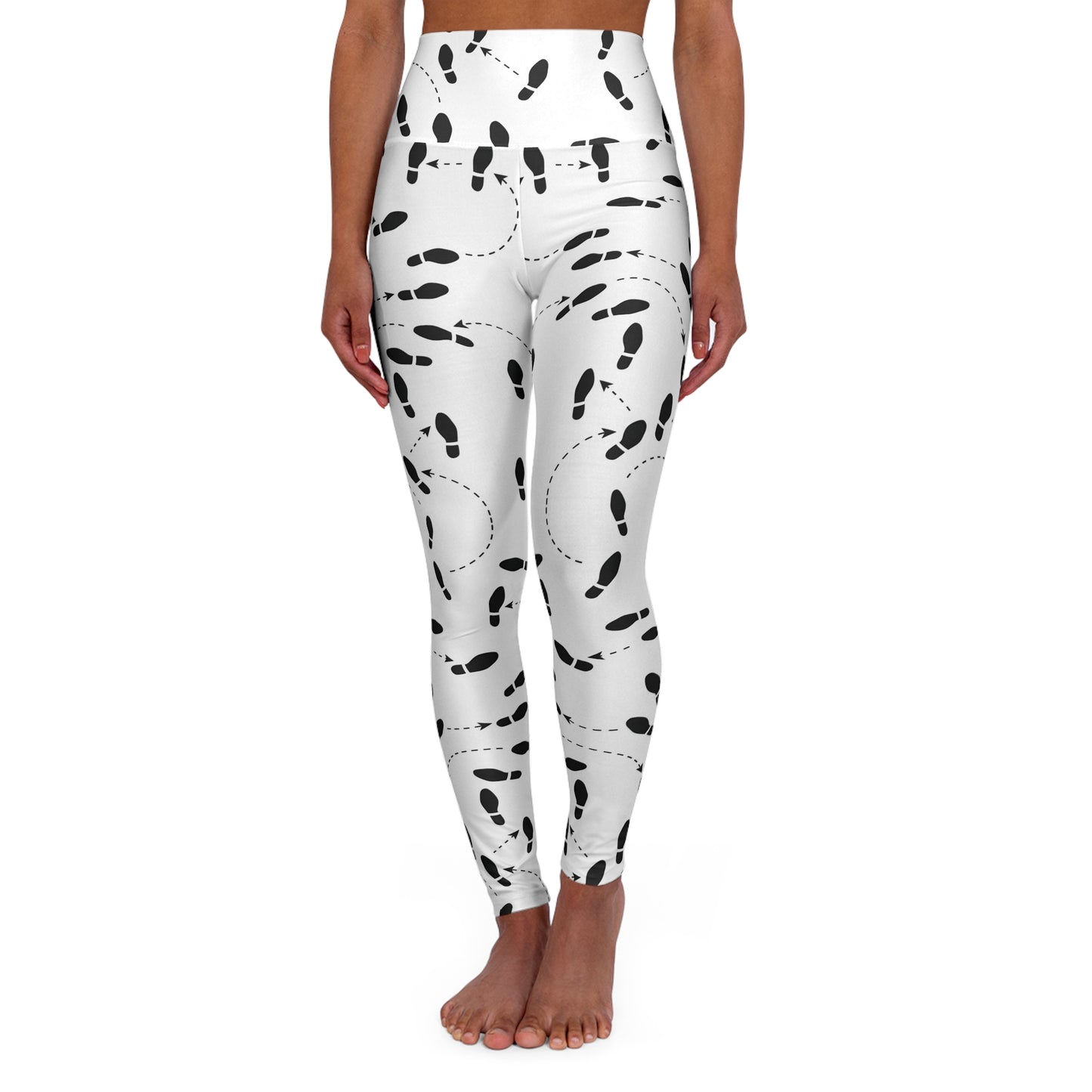 High Waisted Yoga Leggings - Stylish Workout Wear, Perfect for Fitness, Line Dancing, Gift for Yoga Lovers, Ideal for Active Lifestyle