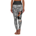 🎯"Where Them Fans At?" Women’s High-Rise Boho Active Leggings | Mafia Line Dancers