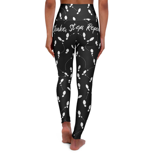 Motivation in Motion High-Waist Leggings | Mafia Line Dancers